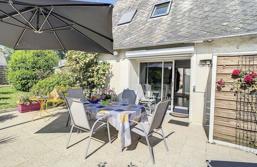 Veigne Cabaña | Gîte tout inclus en Touraine: 2 chambres, Wifi, climatisation, proche Châteaux de la Loire