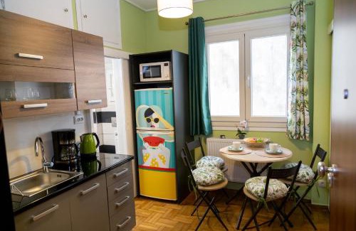 Mousio Apartamento | Charming Green Studio across the National Museum