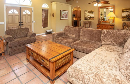Desert Club Estates Casa | Charming Hacienda pool home! Walk to shopping and restaurants!