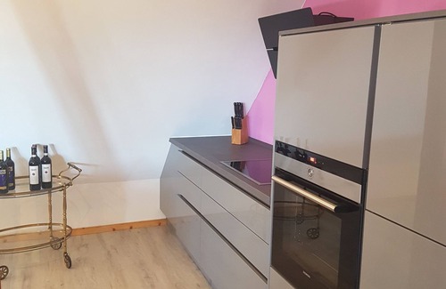 Garz/Rugen Apartamento | Encantador apartamento de vacaciones en el Lindenhof en Garz en Rügen