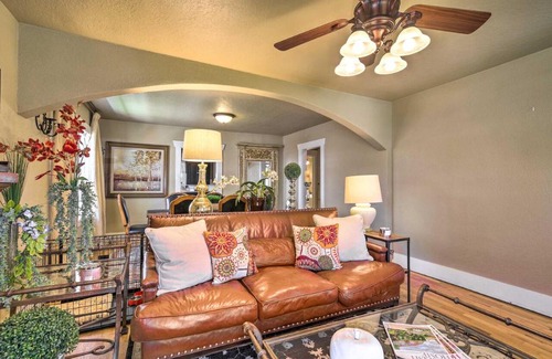 Nampa Casa | Charming Home in Downtown Nampa with Patio and Yard!