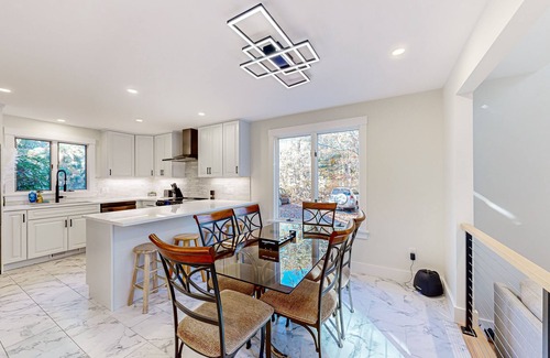 Lagoon Heights Casa | Charming home with private hot tub, firepit, deck, grill, outdoor shower, AC