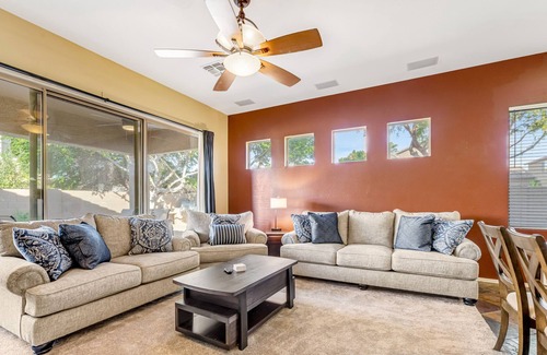 Terramar Casa | Charming home with pool, pool spa, fast WiFi, firepit, game room & washer/dryer