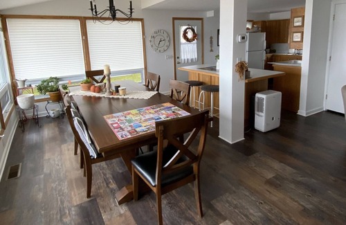 Brooklyn Casa | Charming home with stunning view of Wamplers Lake.