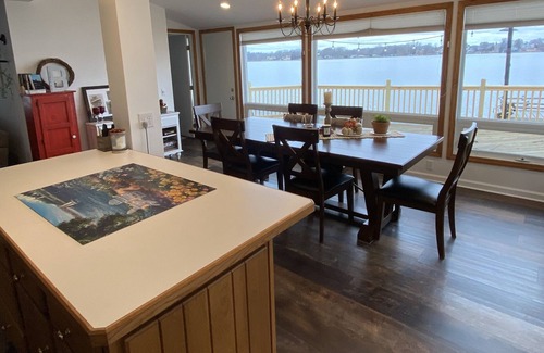 Brooklyn Casa | Charming home with stunning view of Wamplers Lake.