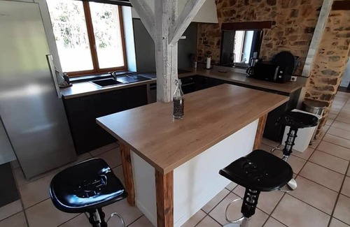 Vallons-de-l'Erdre Cabaña | Casa tranquila cerca de Ancenis con jardín privado, ideal para familias y mascotas