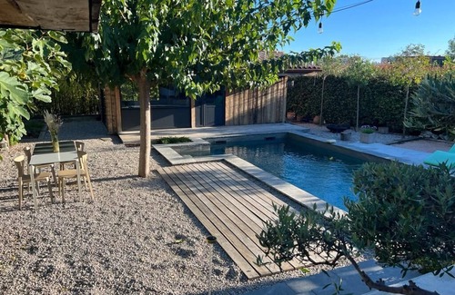 Jacou Casa | Encantadora casa con piscina, a 10 minutos de Montpellier y a 20 minutos de las playas.