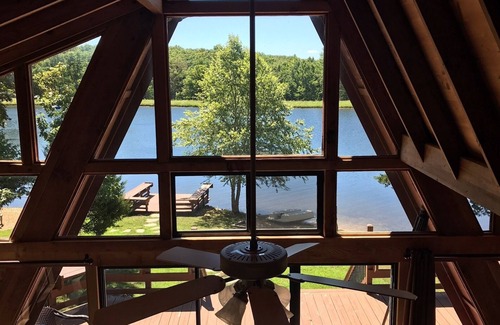 Wright City Chalet De Esquí | Frente al lago de lujo 3BR / 2Bath Innsbrook Chalet