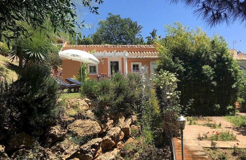 Mijas Cabaña | Encantadora casa de campo La Casita 2/3 pax con jardín privado piscina relajante