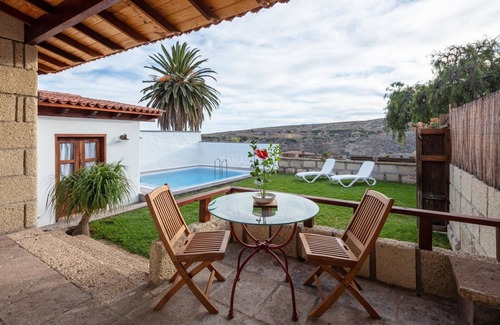 Arico el Nuevo Cabaña | Casa La Jara en Arico Nuevo: Encantador retiro rural en Tenerife con v