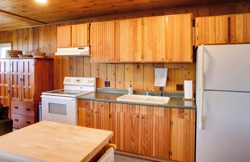 Diamond Lake Cabina | Charming Lakefront Cabin w/ Deck & Fire Pit!