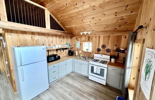 Burnham Casa | Charming Lakefront Cabin with Beach Access, Firepit & Kayaks in Burnham, Maine