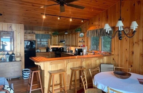 Alton Bay Casa | Charming Lakefront Home with Guest Cottage and Stunning Views