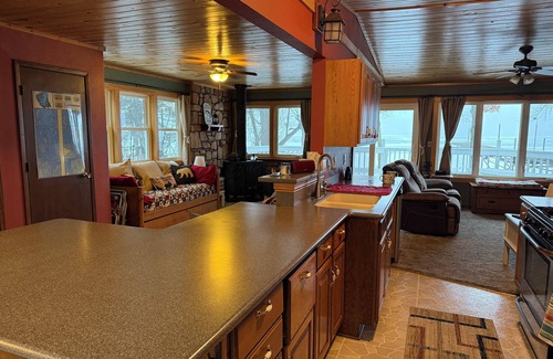Isle Cabina | Charming lakefront retreat on Mille Lacs Lake east side with stunning sunsets.