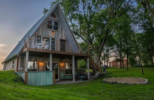 Battle Lake Casa | Charming lakefront, spacious, quiet, clean, 4-bedroom A frame house.