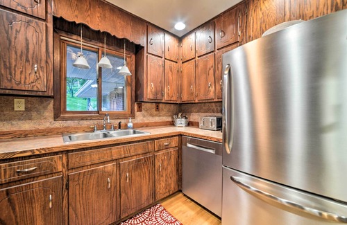 New Concord Casa | Charming Lakefront Home w/ Grill & Fire Pit!