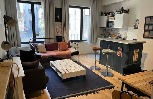Quartier Marais-Jacqmain - Wijk Marais-Jacqmain Apartamento | Charming loft studio - Grand Place