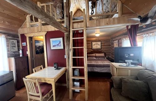 Pony Casa | Charming Log Cabin with Mountain Views near Trails in Pony, Montana