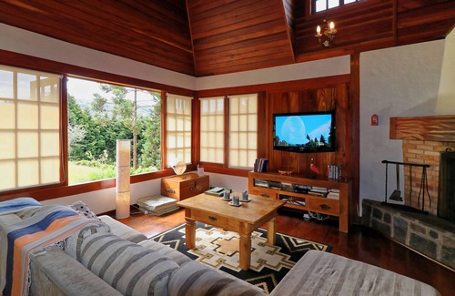 Campos do Jordao Chalet De Esquí | Encantado Chalet en las Montañas