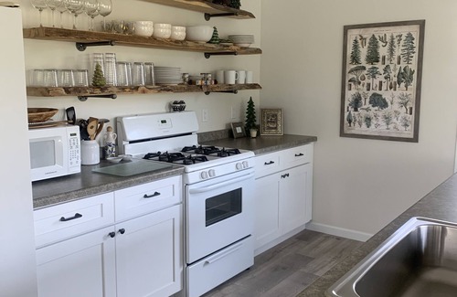 Wautoma Casa | Charming new house on 6 acres across from Silver Lake