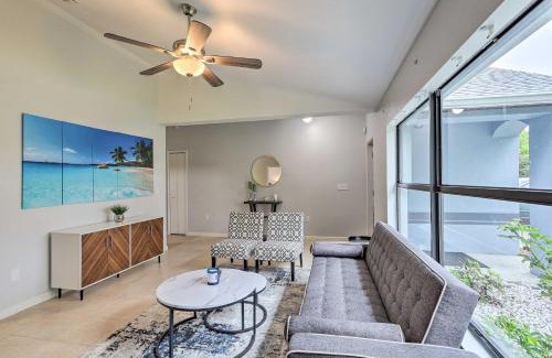 Interchange Square Casa | Charming Palm Bay Retreat with Spacious Yard!