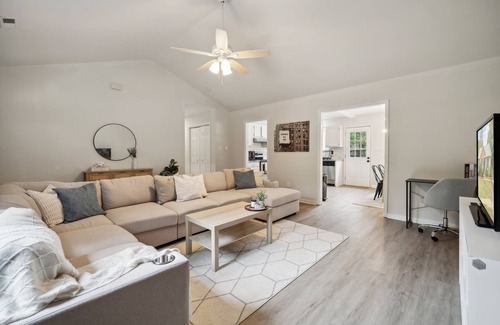 Harrisburg Casa | Charming Pet-Friendly 3-Bedroom Home- Fenced Yard, Fire Pit