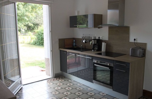 Virecourt Cabaña | Casa independiente cerca de la naturaleza con jardín privado y pesca en la Mosela.