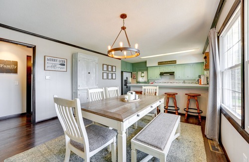 Shell Knob Casa | Charming Shell Knob Home: 16 Mi to Dogwood Canyon!