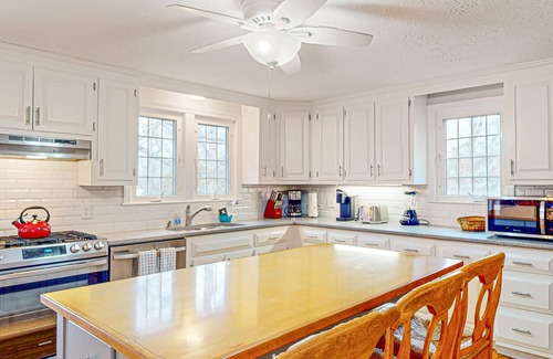 East Dennis Casa | Charming & spacious Cape Cod Eden by the beach with pool, hot tub & fireplace