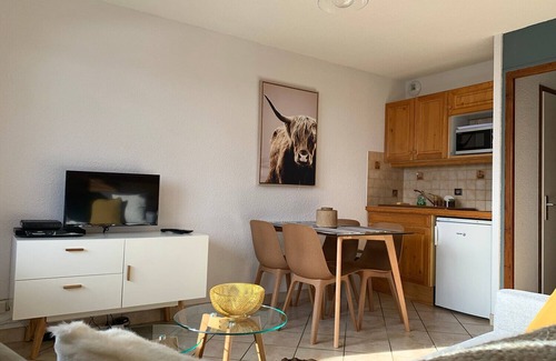 Le Grand-Bornand Apartamento | Estudio con encanto + área de descanso (22m2 - 4Pers.)