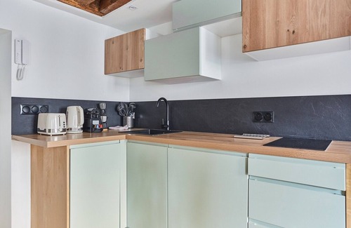 Quartier du Mail Apartamento | Charming Studio Center of Paris-montorgueil