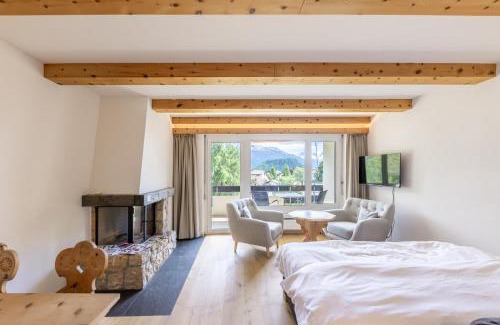 Champfer Apartamento | Charming Studio facing Piz Rosatsch