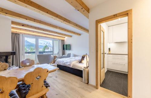 Champfer Apartamento | Charming Studio facing Piz Rosatsch