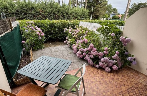 Mimizan Apartamento | Charming studio with terrace for 2 people in Mimizan beach