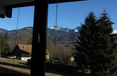 Saint-Jeoire Apartamento | Charming studio with mountain views