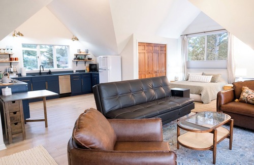 Rangeley Apartamento | Charming studio with lake access & AC, close to downtown 15min to Saddleback