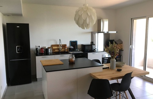 Ville-di-Pietrabugno Apartamento | Encantador T2 Heights of Bastia, vista al mar (2/4 pers)