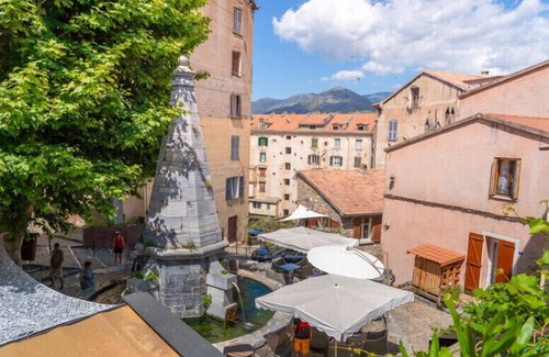 Corte Apartamento | Charming T1 full center Corte 13 cours paoli free wifi quiet bright