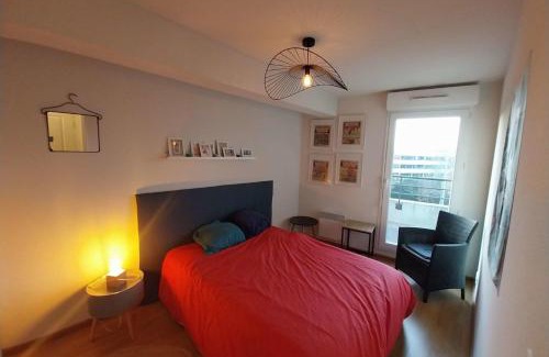 Vannes Apartamento | Charming T3 with balcony near beach