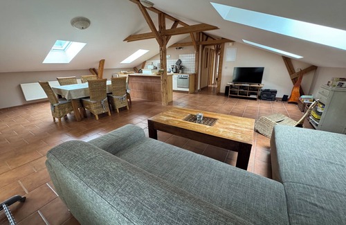 Roevershagen Apartamento | Charming top floor apartment near the Baltic Sea Ideal for families of up to 6 people