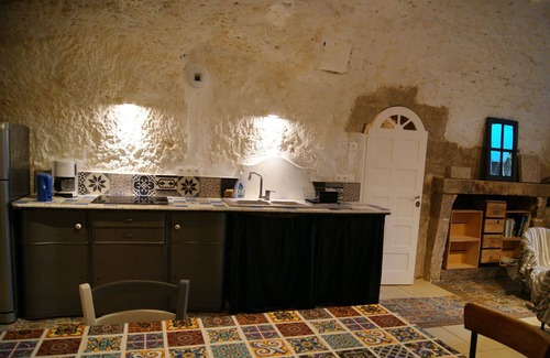 Amboise Cabaña | Encantador loft troglodita a los pies del castillo de Amboise