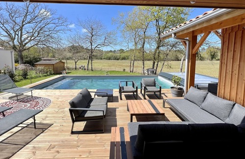 Vielle-Saint-Girons Villa | Charming villa with swimming pool 5min from the lake and 10min from the beach