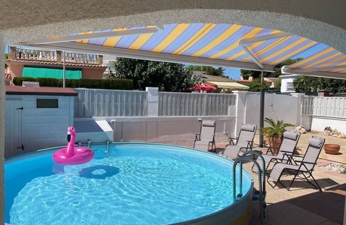 Torredembarra Casa | Charming villa with swimming pool, very well equipped and 900m from the beach