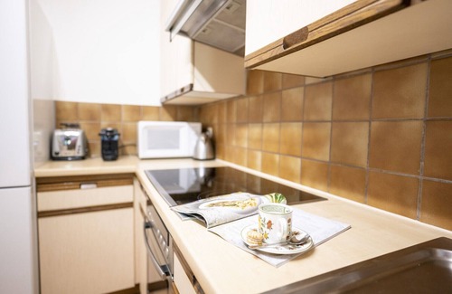 Vulpera Apartamento | Chasa Plavna - Willeke: Beautiful and cosy 3.5-room apartment with large balcony in Vulpera