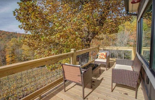 Scaly Mountain Cabaña | Chateau Claret - Mountain Vineyard Getaway on the Highlands Plateau