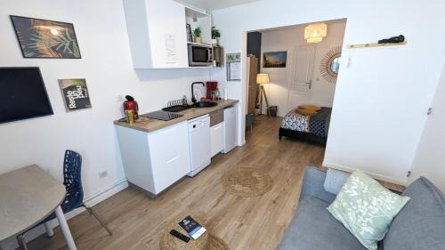 Verdun Apartamento | CHATEL - Centre Ville - 1 Lits - Canapé convertible - Chambre communicante - Parking Proche - Géré par PrestaZen'Services