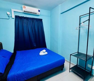 Gelugor Apartamento | Cheap & Cozy 1BR Walk to USM 10 Min Malaysian guest only