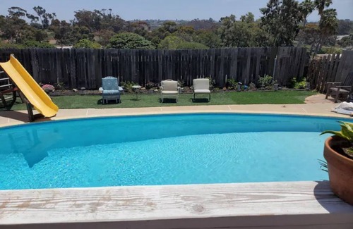 Townsite Cabaña | Cheerful,1 bd home + pool, SCUBA equip, walk to beach