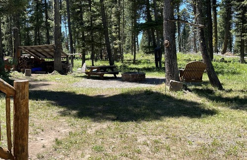 Island Park Cabina | Cheerful 4-bedroom cabin with indoor fireplace