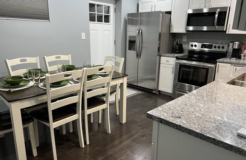 Fairborn Casa | Cheerful, renovated 3 bedroom home with parking.